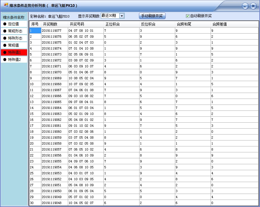 PK10前五缩水软件(旗舰版)